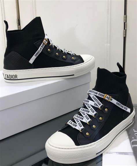 black christian dior sneakers|christian dior high cut sneakers.